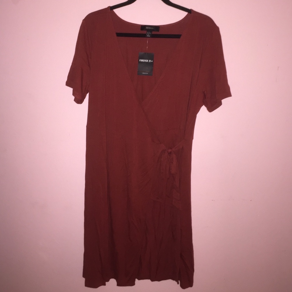 Forever 21 wrap dress 2x